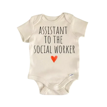 Social Worker Newborn Baby Onesie® Bodysuit