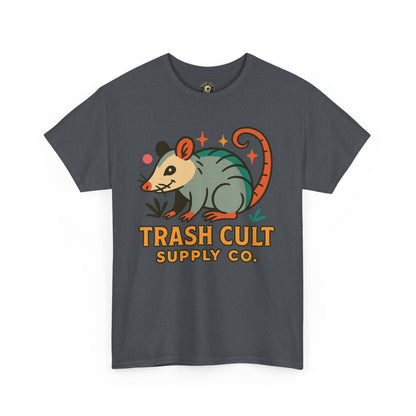 Trash Cult Unisex Cotton Tee, Trendy Apparel, Gift for Nature Lovers, Eco-Friendly Fashion, Unique Graphic Tee, Beach Casual Wear