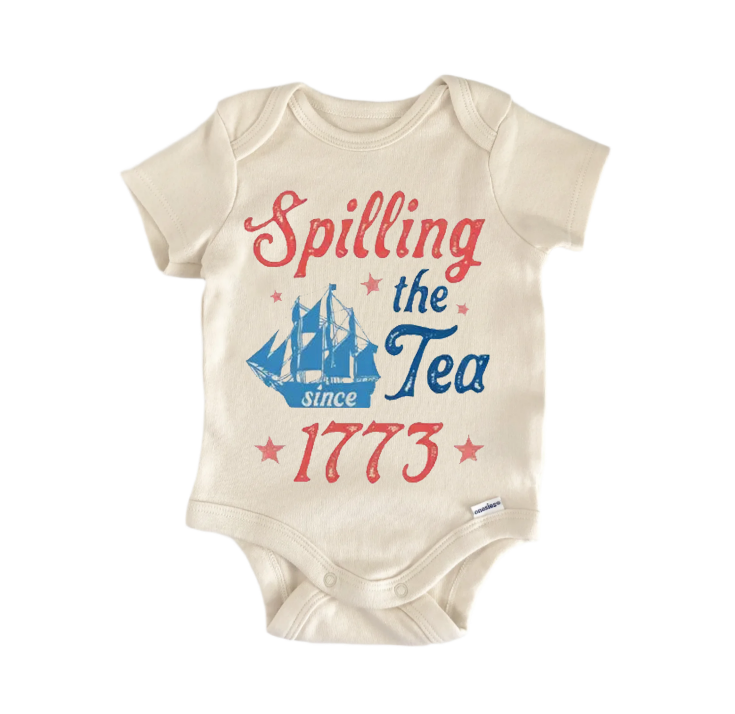 4Th July Usa Patriotic Newborn Baby Onesie® Bodysuit