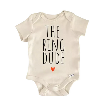Wedding Ring Flower Newborn Baby Onesie® Bodysuit
