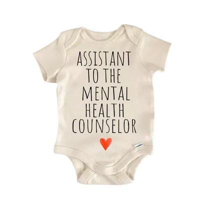 Mental Health Counselor Newborn Baby Onesie® Bodysuit