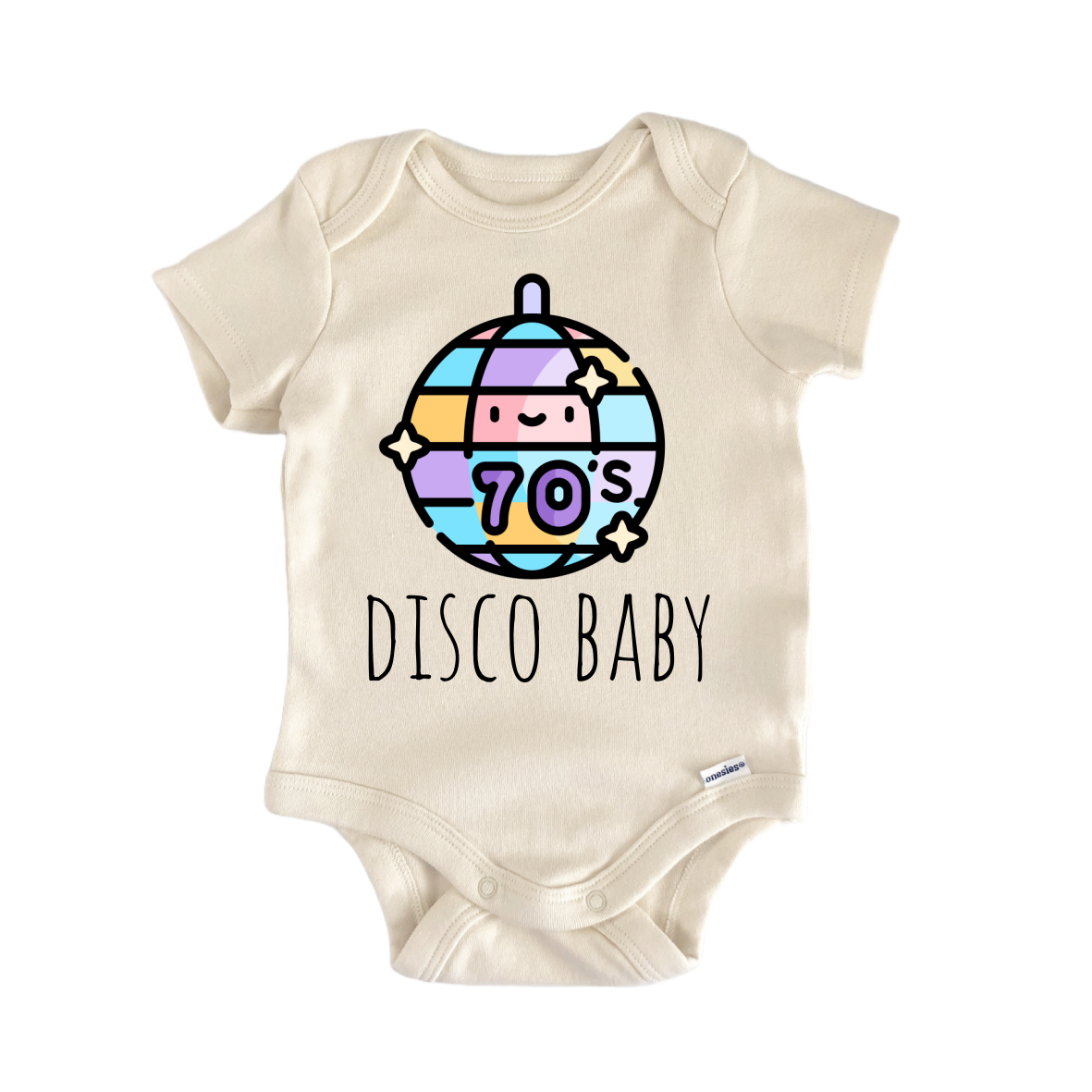 70S Disco Music Newborn Baby Onesie® Bodysuit