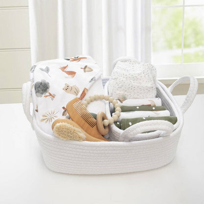 Living Textiles - 5pc 100% Cotton Bath Gift Set | Forest Retreat