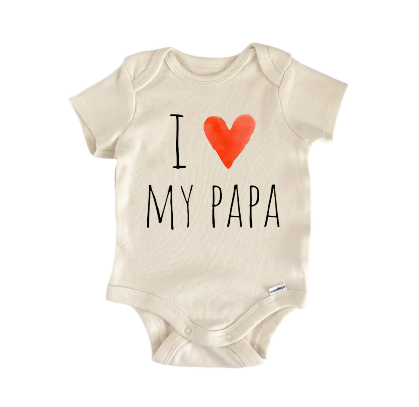Papa Grandpa Love Newborn Baby Onesie® Bodysuit