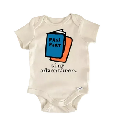 Travel Adventure Airplane Newborn Baby Onesie® Bodysuit