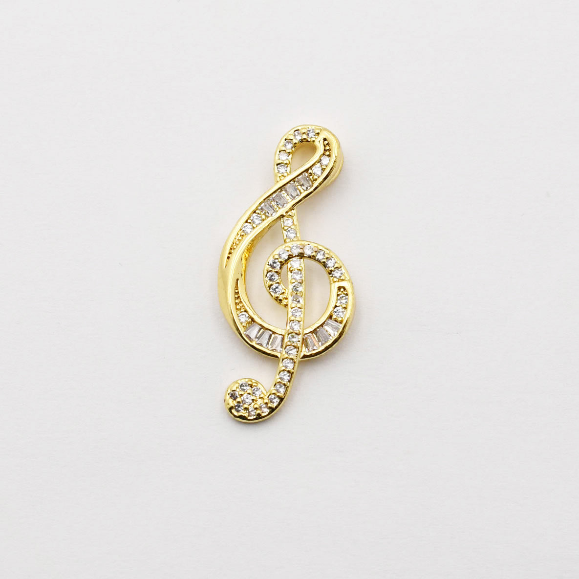 Music Note Gold Charm