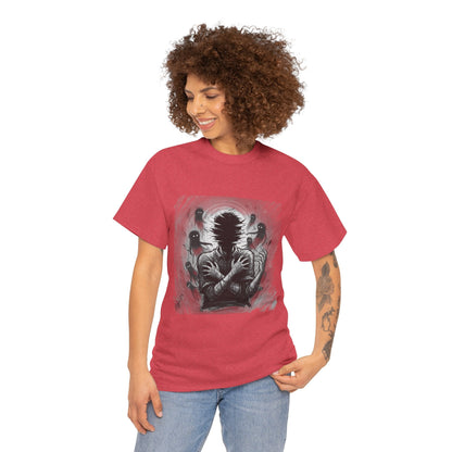 Xian Allen x Trash Cult Shirt – “Don’t Let Them In” | Ghost Spiral Emotional Horror Tee