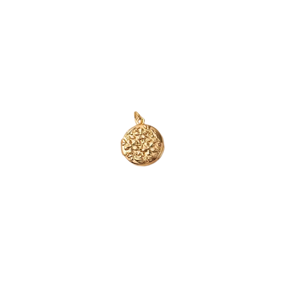 Floral Locket Charm