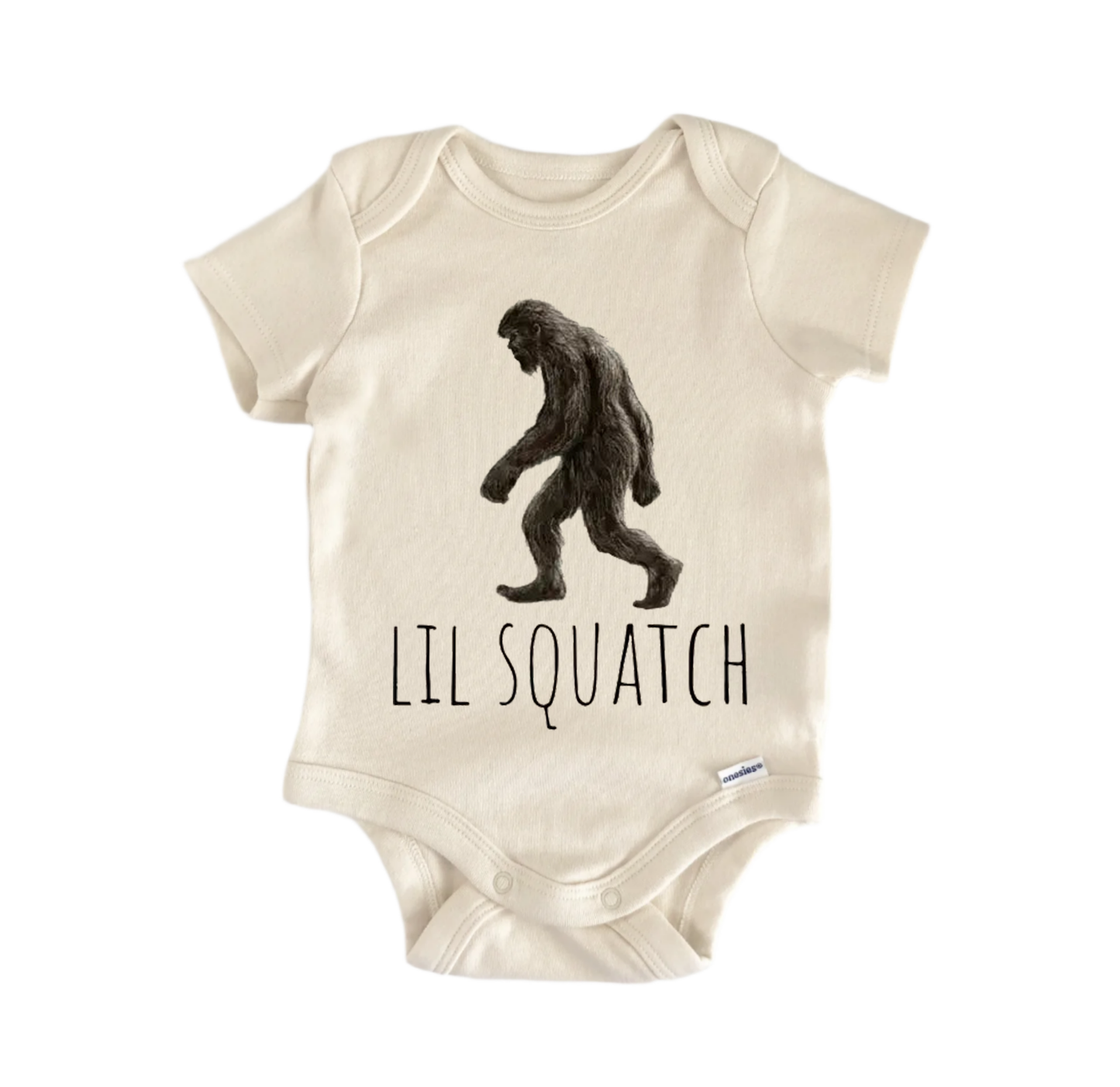 Big Foot Sasquatch Newborn Baby Onesie® Bodysuit