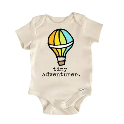 Hot Air Balloon Travel Newborn Baby Onesie® Bodysuit