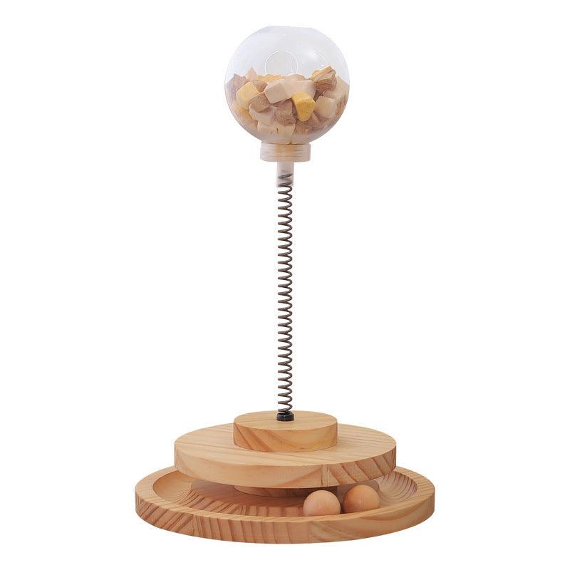 Cat Treat Dispenser Slow Feeder Toy