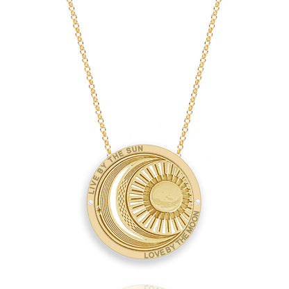 Golden Celestial Necklace
