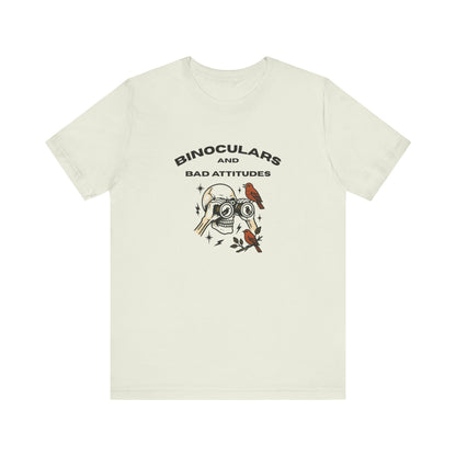 Bird Watching Is Hardcore T-Shirt | Funny Punk Birder Shirt for Misfits & Field Freaks