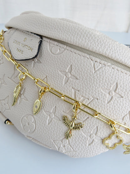 Charm Bar Chain - 18k Gold Plated - Handbag Chain