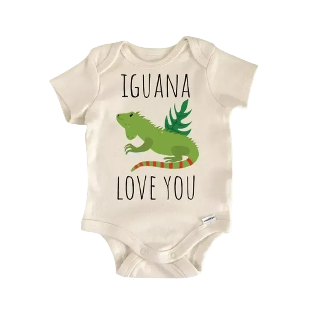 Iguana Lizard Reptile Newborn Baby Onesie® Bodysuit