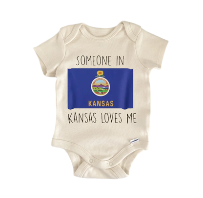 Kansas Newborn Baby Onesie® Bodysuit