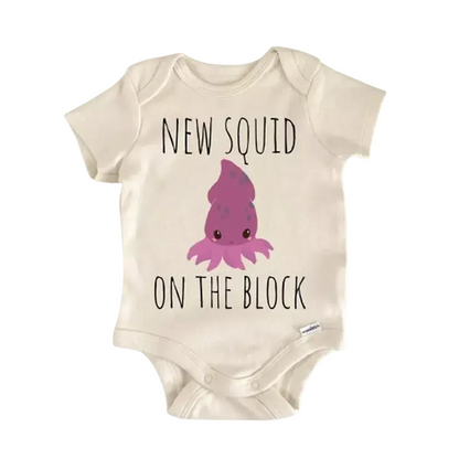 Squid Octopus Ocean Newborn Baby Onesie® Bodysuit GS1