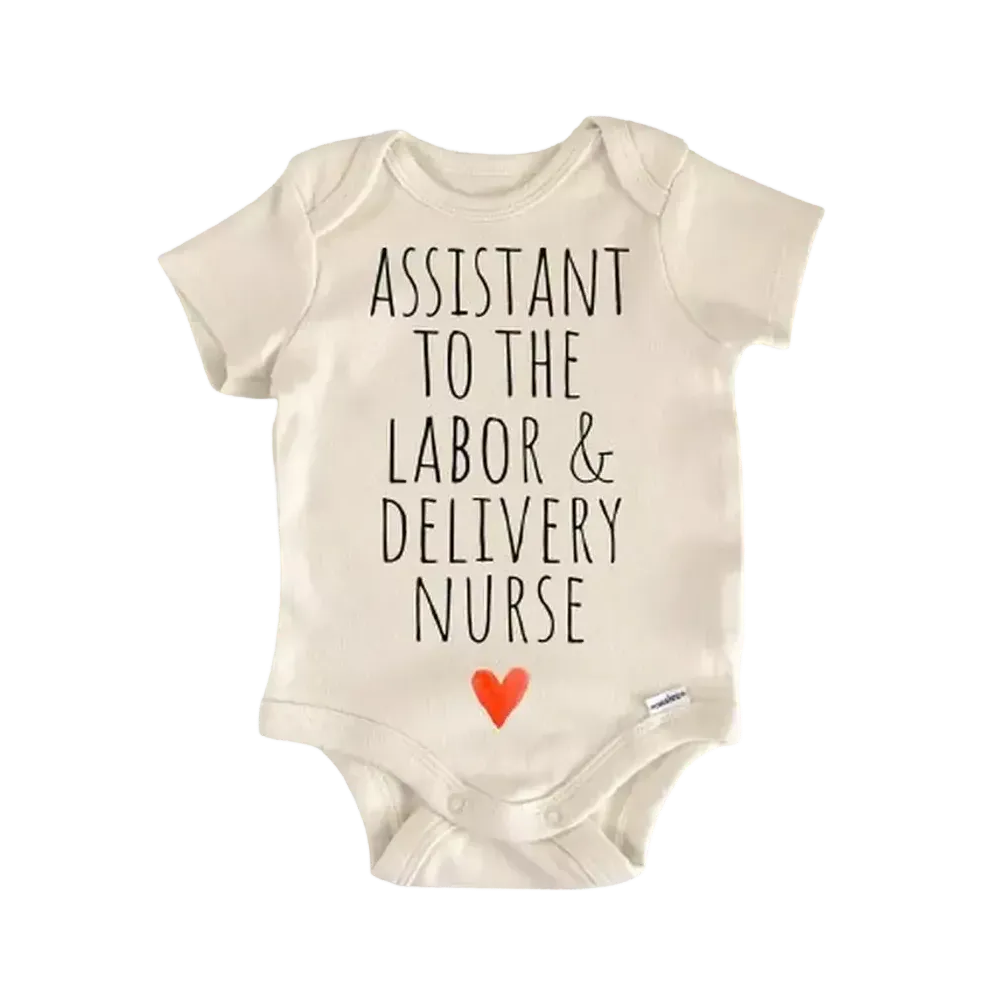 Labor Delivery Nurse Newborn Baby Onesie® Bodysuit