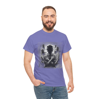 Xian Allen x Trash Cult Shirt – “Don’t Let Them In” | Ghost Spiral Emotional Horror Tee