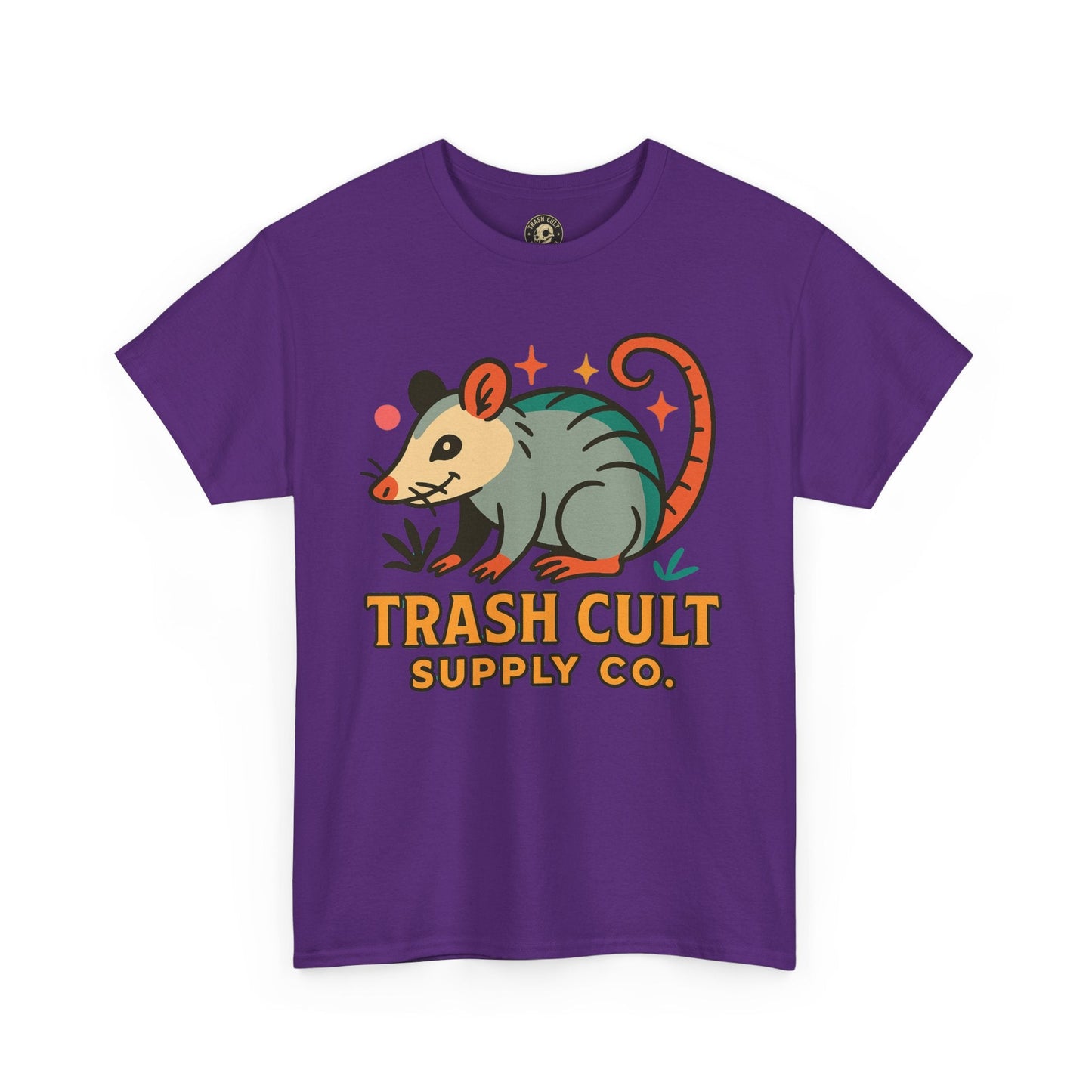 Trash Cult Unisex Cotton Tee, Trendy Apparel, Gift for Nature Lovers, Eco-Friendly Fashion, Unique Graphic Tee, Beach Casual Wear