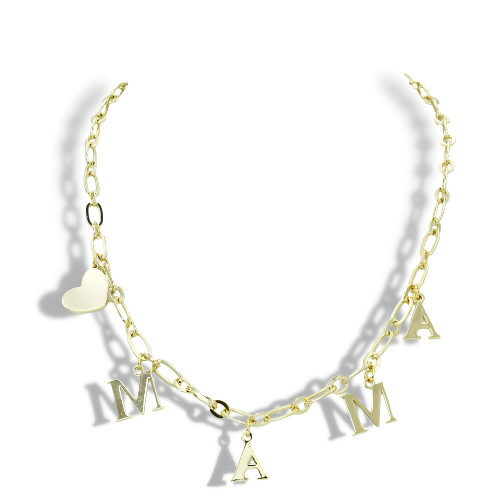 Mama Charm Gold Necklace