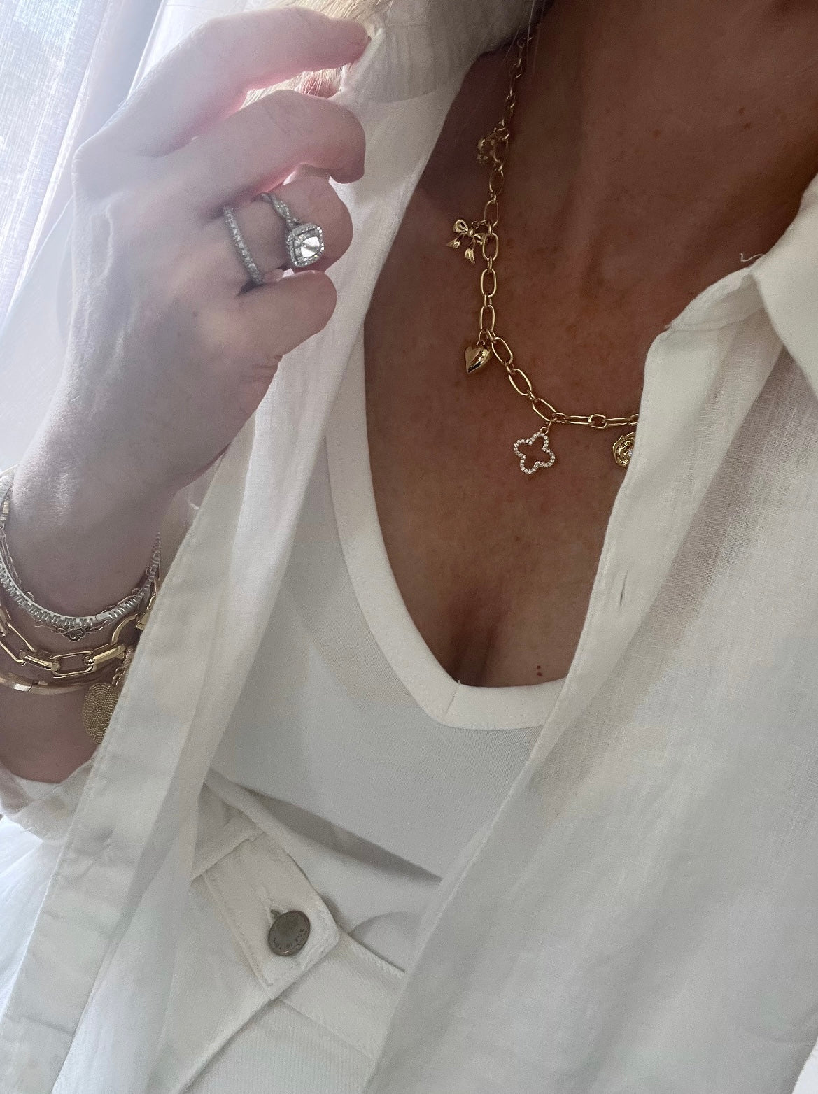 Clover Charm Necklace