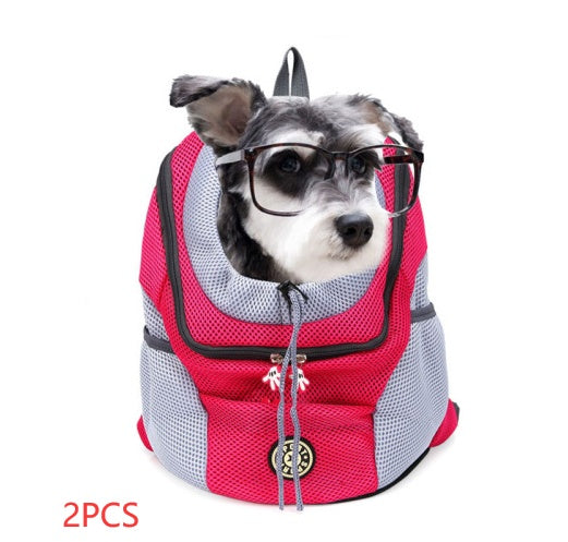 Double Shoulder Pet Travel Backpack