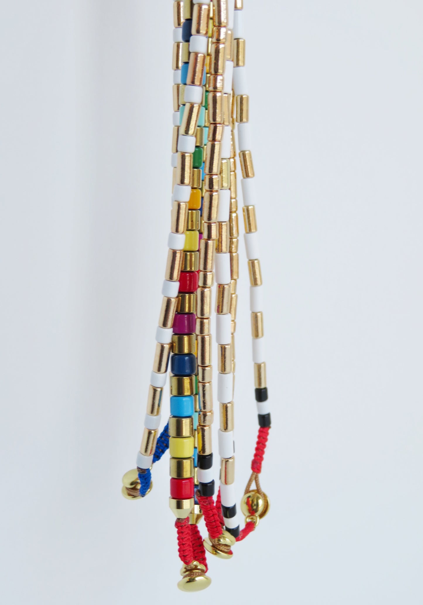 Stella Enamel Tube Necklaces