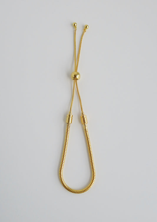 Adjustable Charm Bar Bracelet