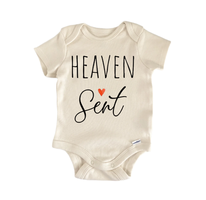 Heaven Sent Religious God Newborn Baby Onesie® Bodysuit