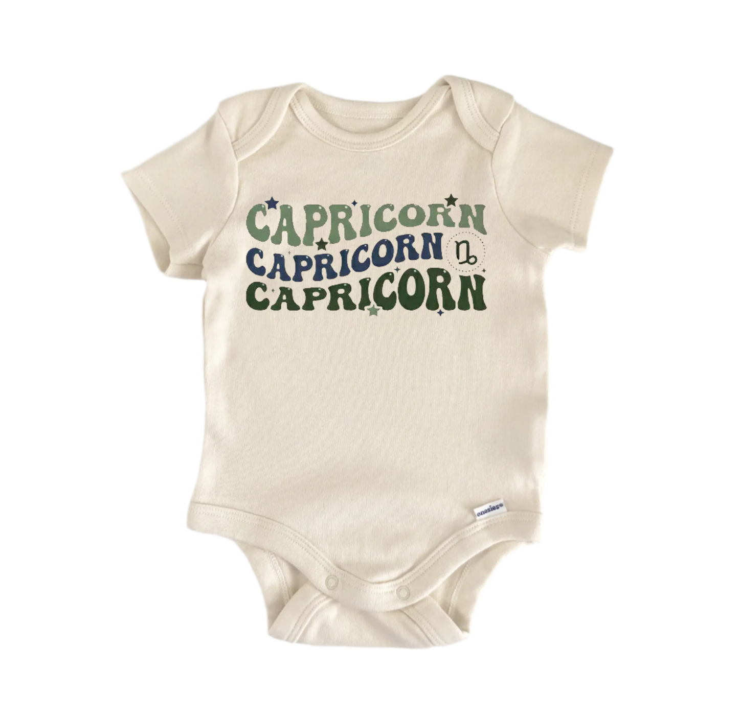 Capricorn Zodiac Newborn Baby Onesie® Bodysuit