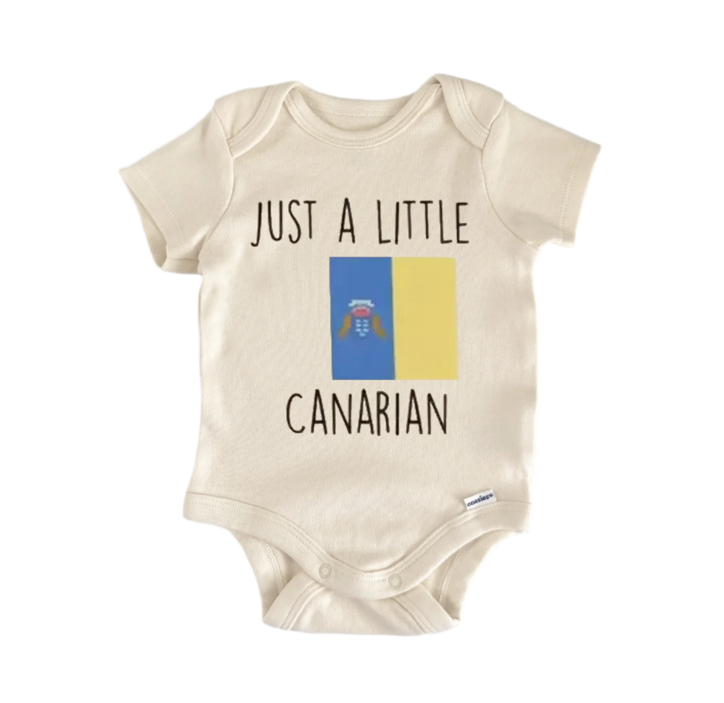Canary Island Newborn Baby Onesie® Bodysuit