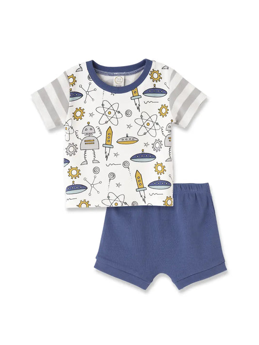FINAL SALE - Baby Boy's Galaxy Quest Bamboo Set