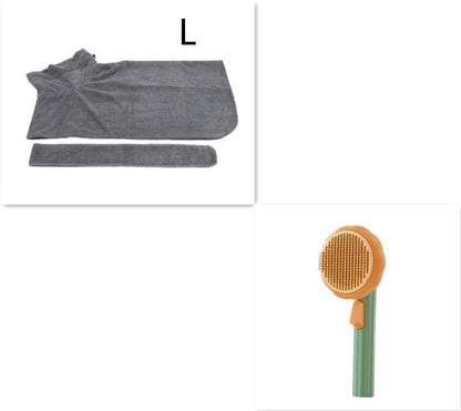 Self-cleaning Pet Hair Removal Brush