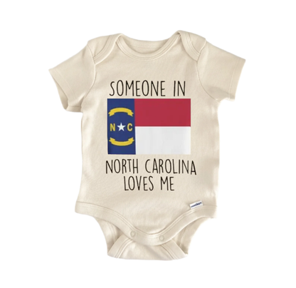 North Carolina Newborn Baby Onesie® Bodysuit