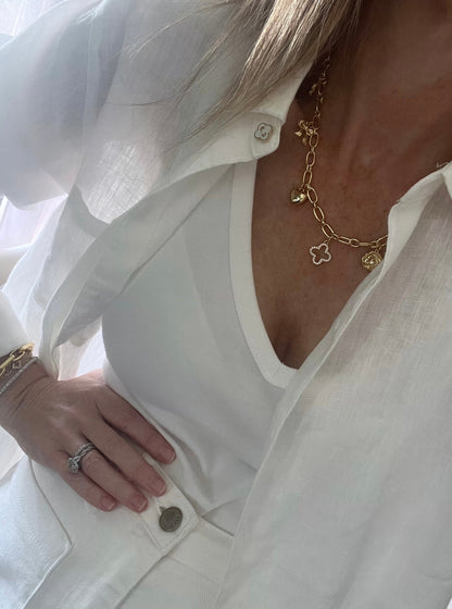 Clover Charm Necklace