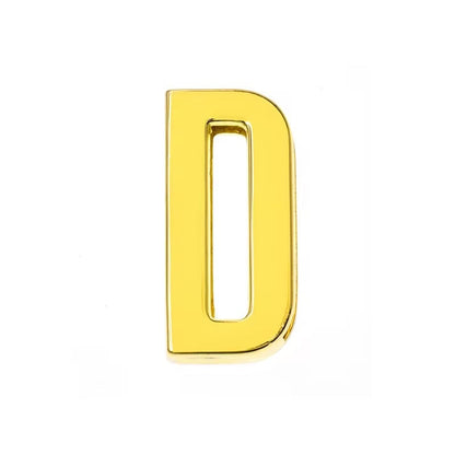 Scarf Slide Letters – 30mm – 14K Gold Non Tarnish
