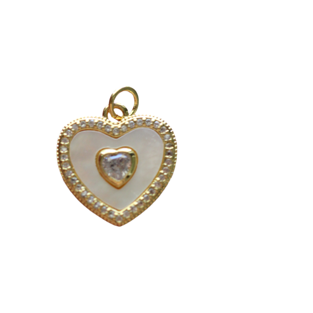 Eternal Love Heart Charm ~ Deep South Originals