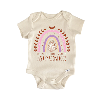 Magic Hide Celestial Newborn Baby Onesie® Bodysuit