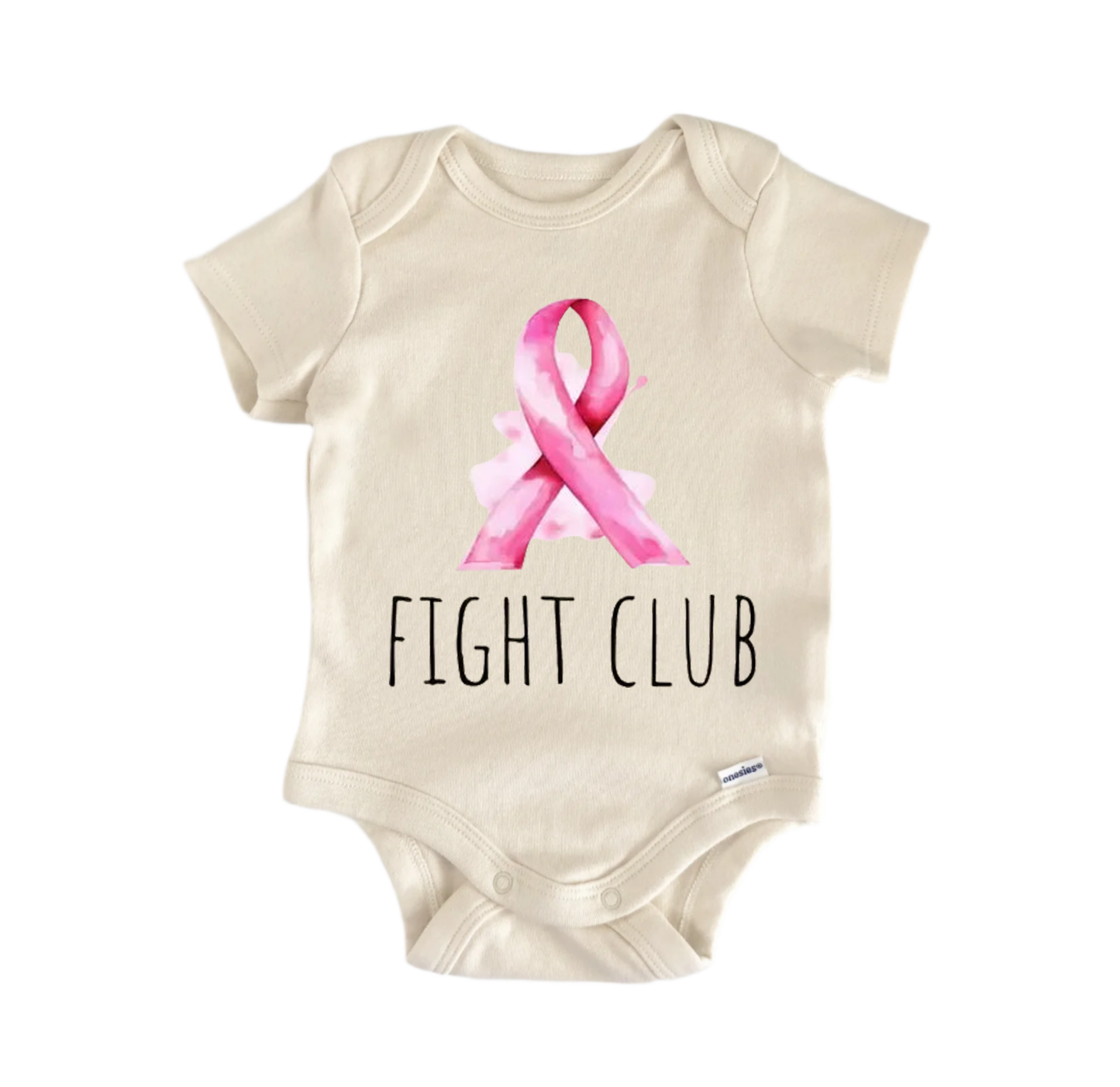 Breast Cancer Newborn Baby Onesie® Bodysuit