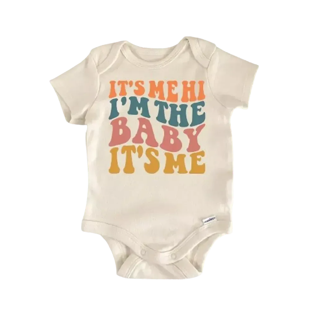 Its Me Hi Taylor Newborn Baby Onesie® Bodysuit