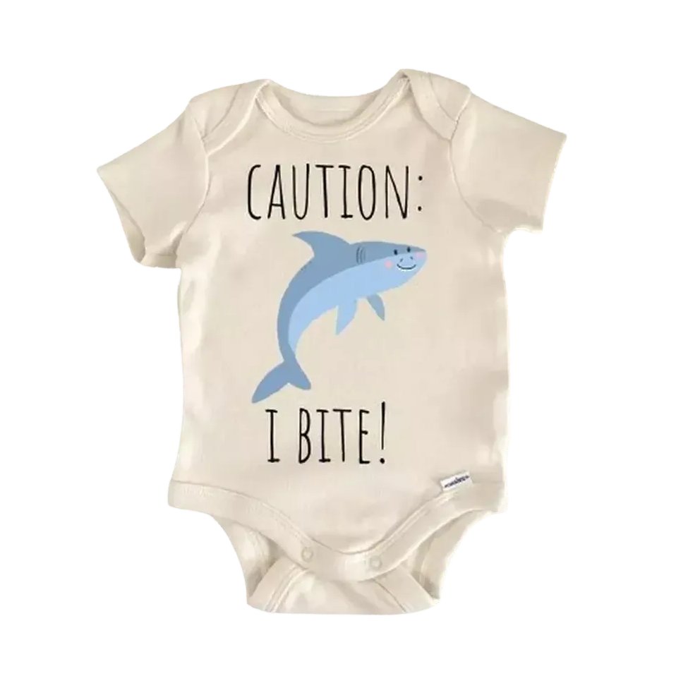 Shark Ocean Fish Newborn Baby Onesie® Bodysuit