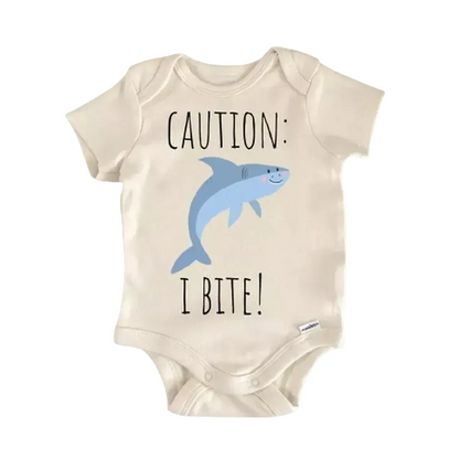 Shark Ocean Fish Newborn Baby Onesie® Bodysuit