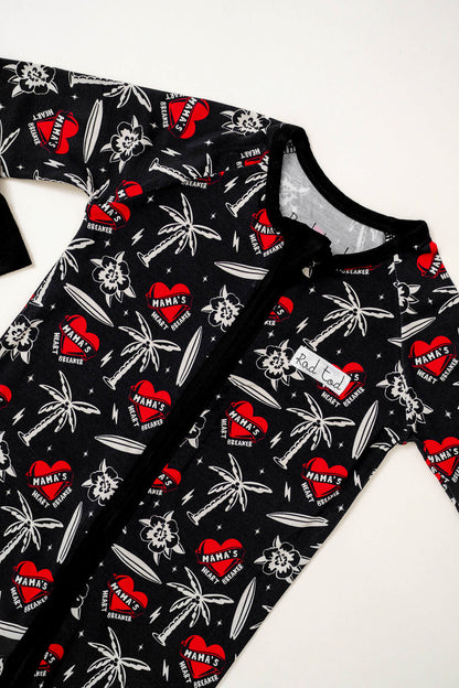 BAMBOO - MAMAS HEARTBREAKER ONESIE