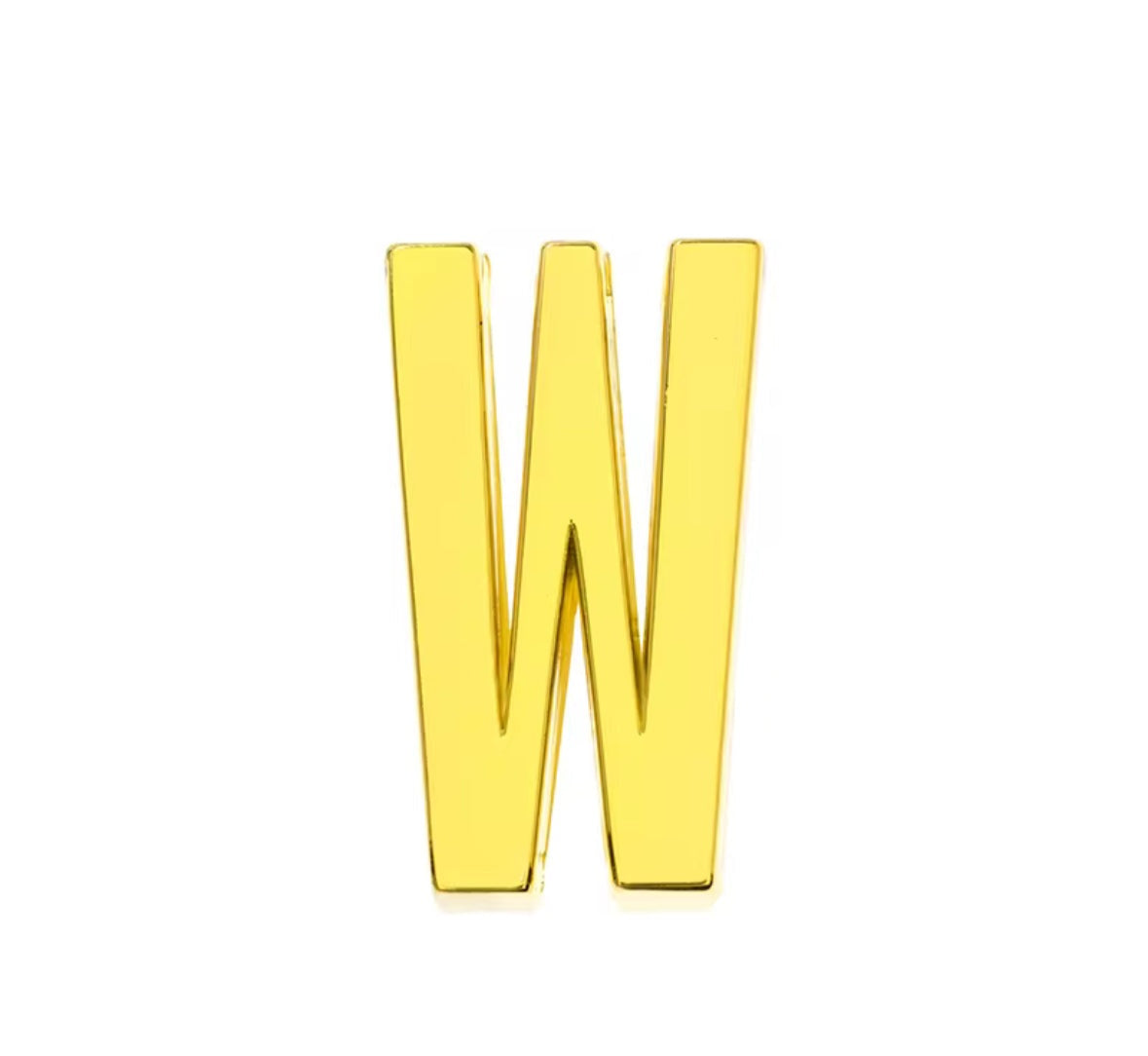 Scarf Slide Letters – 30mm – 14K Gold Non Tarnish