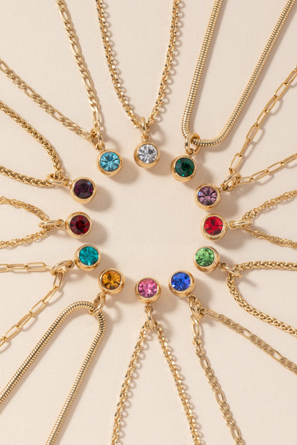 October Birthstone Interchangeable Charm