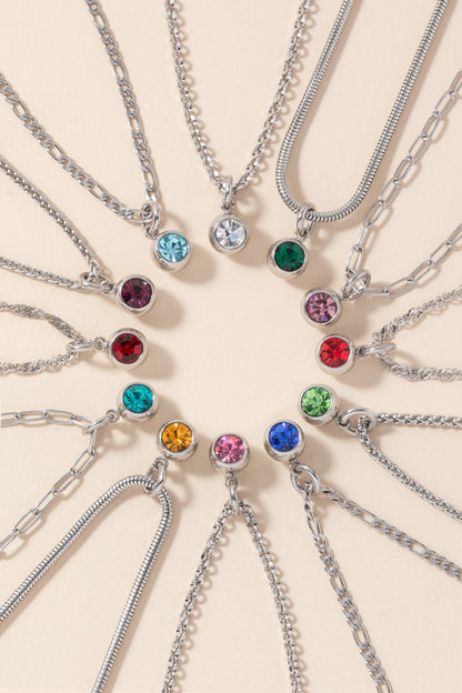 April Birthstone Interchangeable Charm