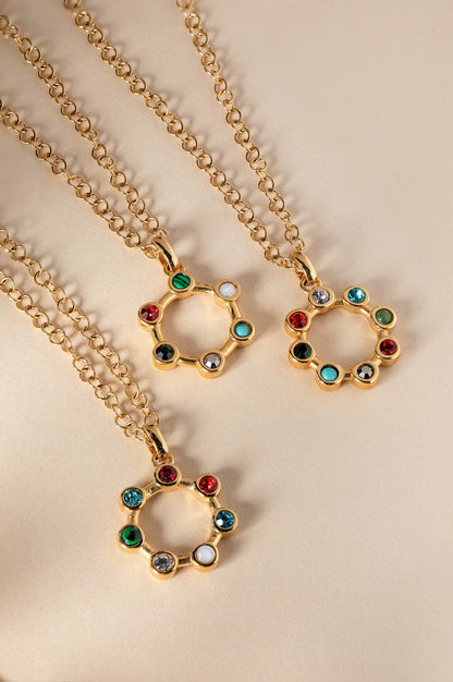 Grandma Hidden Message Acrostic Necklace