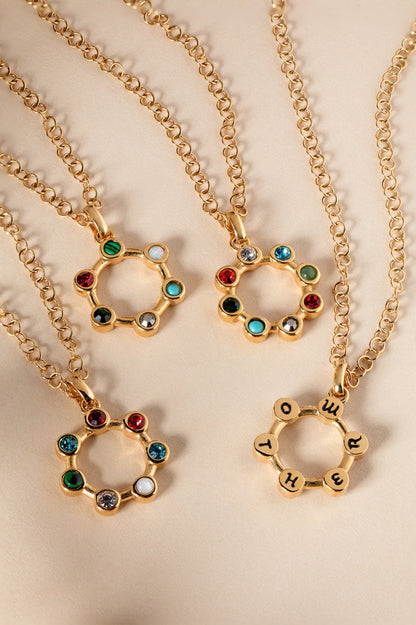 Mother Hidden Message Acrostic Necklace