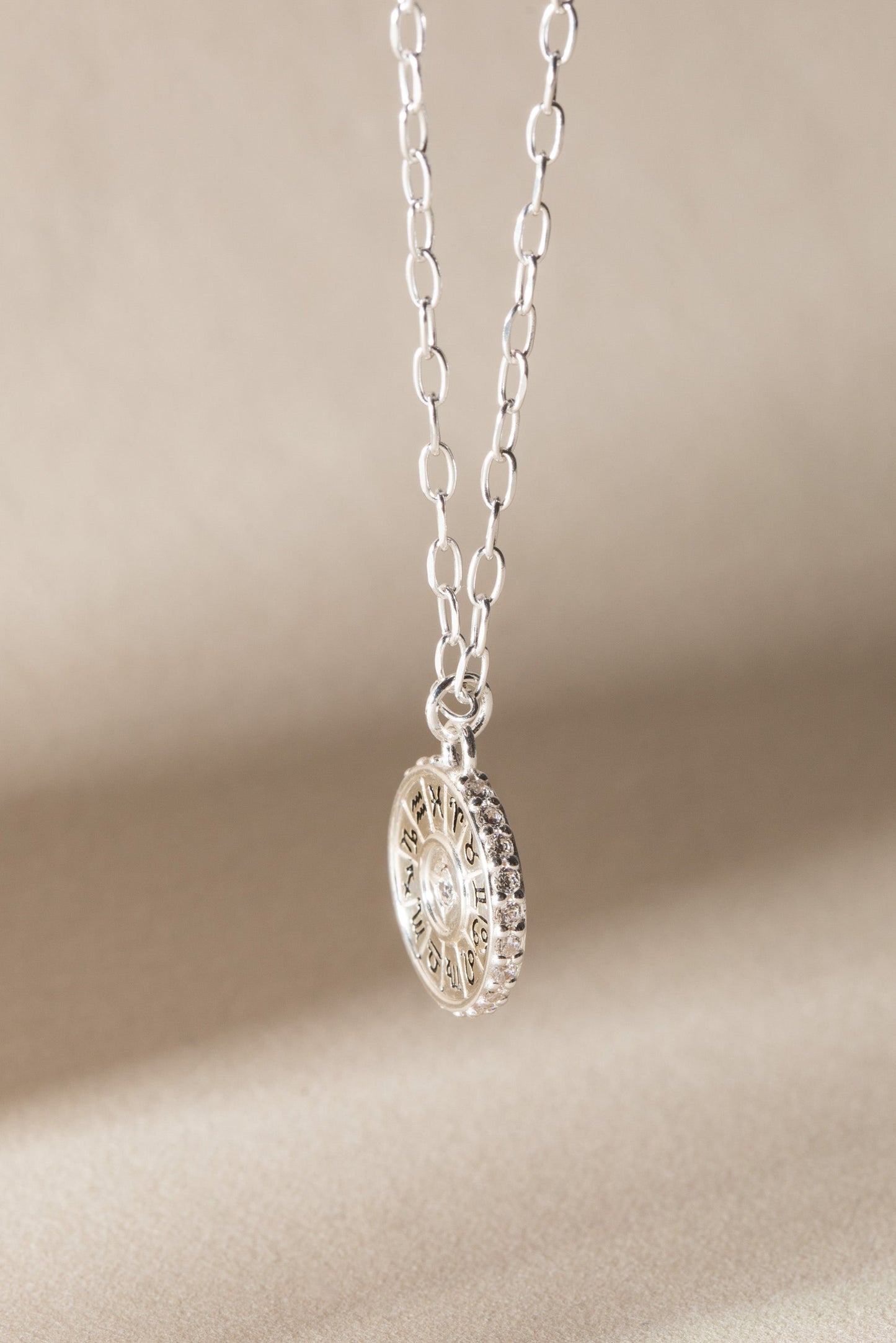 Virgo Zodiac Precious Necklace